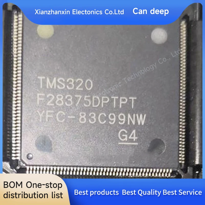 1PCS/LOT  TMS320F28375DPTPT  TMS320F28375 28375 QFP-176 32-bit digital signal microcontroller chip