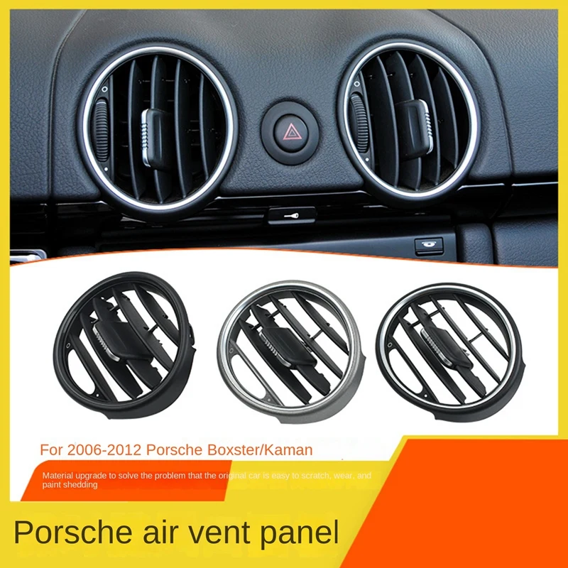 Car Air Vent Dashboard Air Vent Grille For -Porsche Cayman Boxster 987 2006-2012 991552100