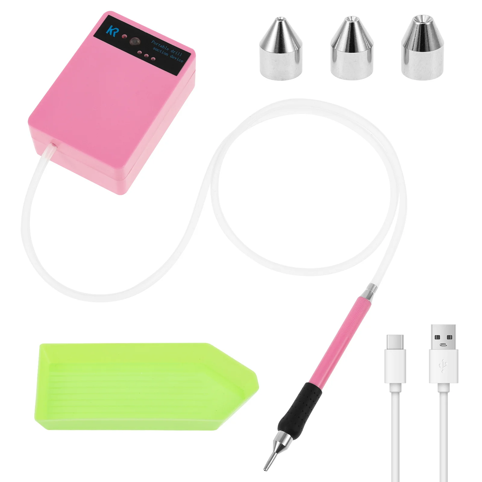 

Электрическая алмазная ручка для рисования с 3-мя регулируемыми уровнями всасывания, не требуется воск, вакуумный набор алмазных художественных ручек для взрослых и детей