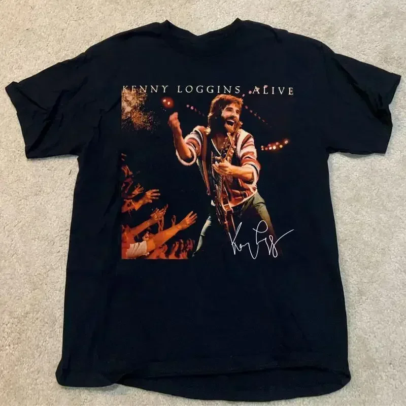 Kenny Loggins 'Alive' Signature For T Shirt All Size Mc774
