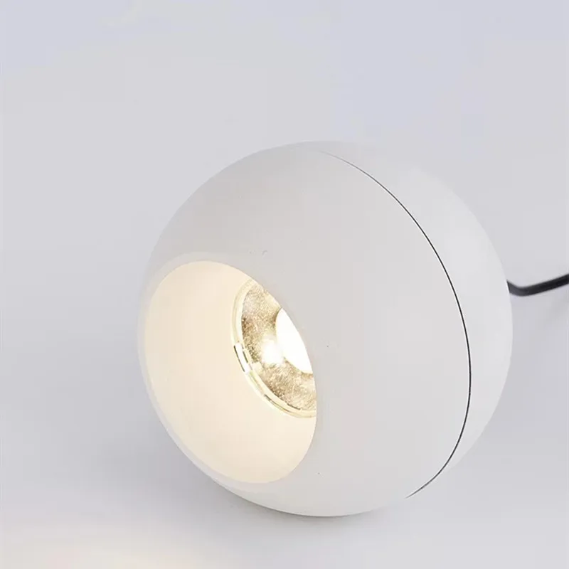 Modern Simple ball Pendant lights Nordic hanging ceiling lamps for Cafe Bar Decor Black/White Pendant Hanging Lamp