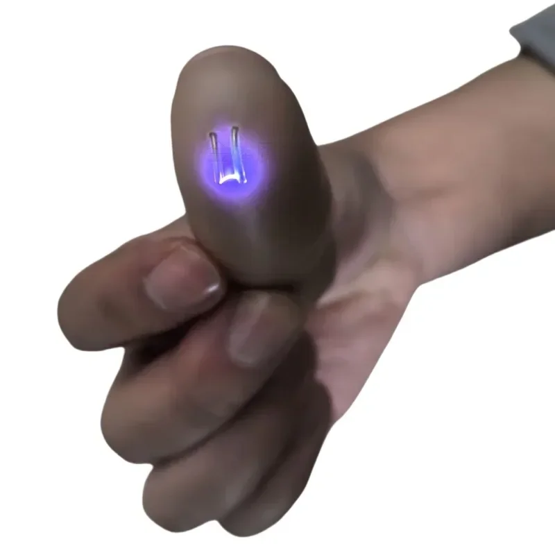 Dispositivo per scintille elettrico ricaricabile con fiamma miracolosa – Accenditore ad arco ad alta tensione, Trucchi magici da palcoscenico, Oggetti di scena per mago