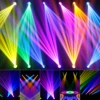 4 ピース/ロット LED ビームスポット 200 ワット移動ヘッド Light11 色 + 14 ゴボス DMX 512 コントローラプロジェクター Dj ディスコ舞台照明 6
