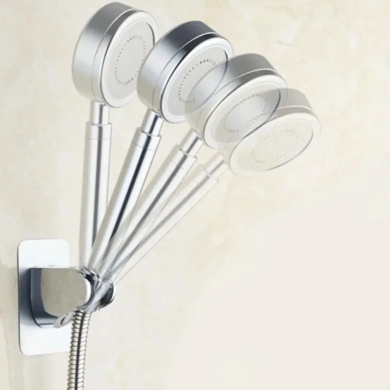 

Showerhead Holder 1Pcs Universal Wall Mounted Punch Free Household Adjustable Shower Bracket Self Adhesive Bathroom Accessories