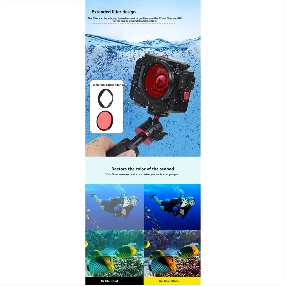 abdh-80m-waterproof-case-for-gopro12-11-10-aluminum-underwater-deep-diving-housing-protective-case-with-52mm-filter-mount-b