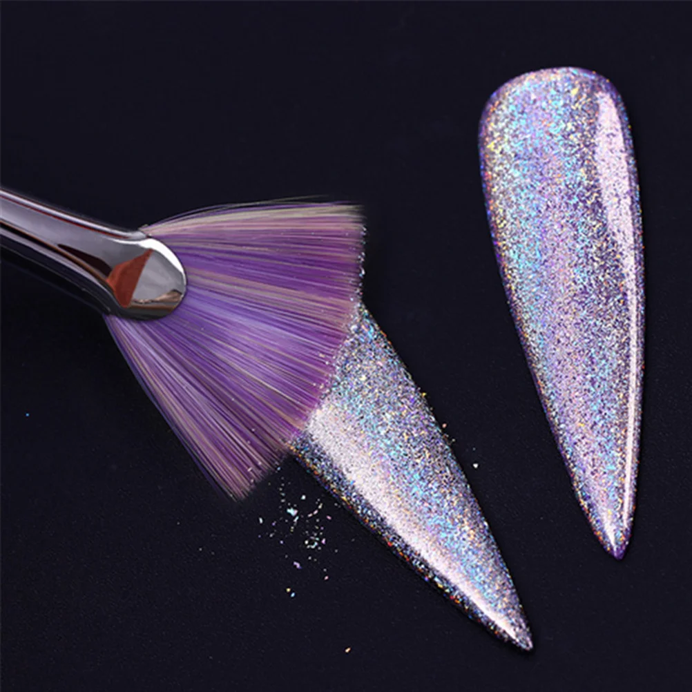 

1Pcs Nail Art Pen Brush Professional Fan Shaped Bristle for DIY Manicure Design Portable Drawing Tool Nail Design Brush Pen
