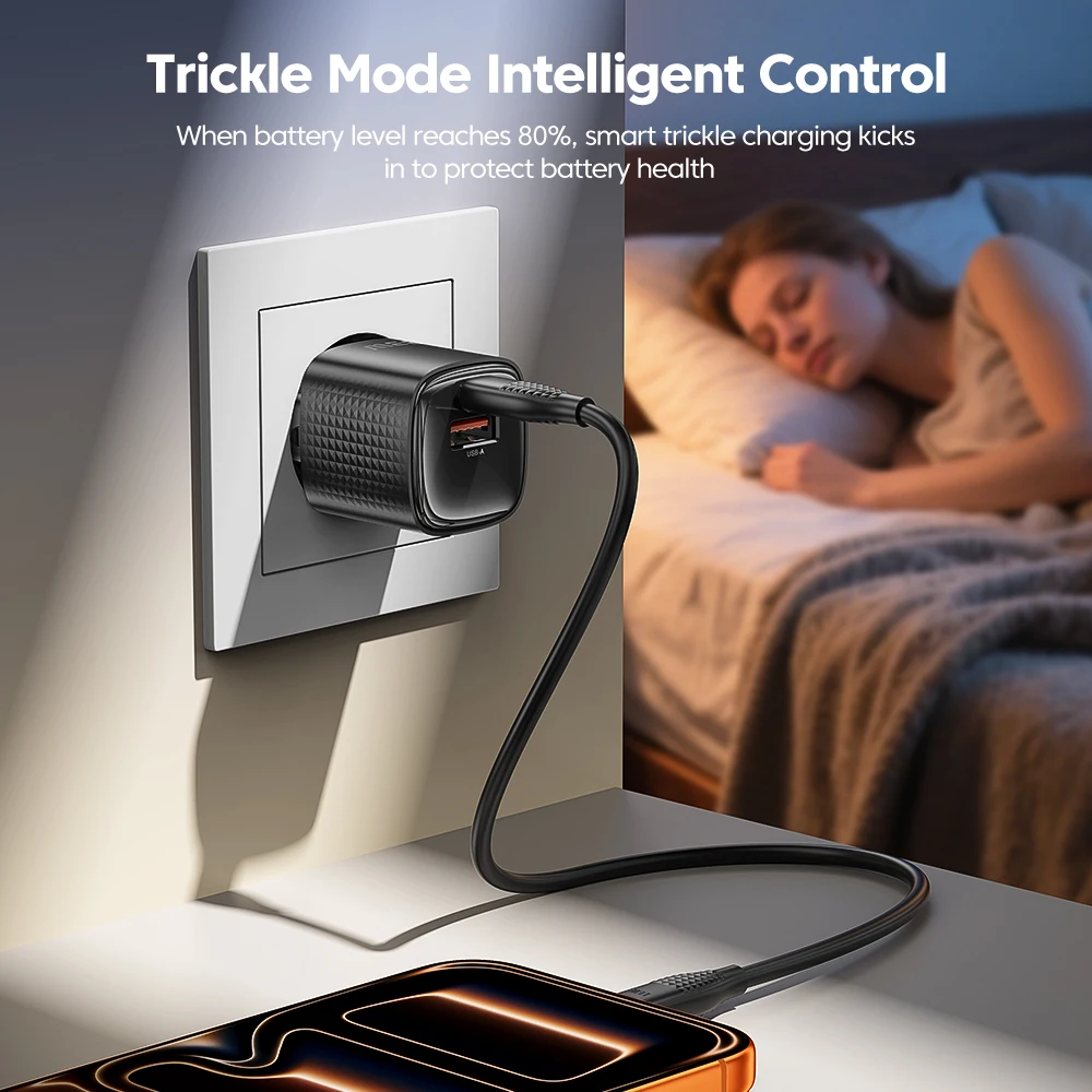 Ładowarka Toocki 33W USB GaN Szybkie Ładowanie PD Mini PPS Typ C do Telefonu iPhone 17 16 15 iPad Xiaomi Huawei Galaxy Samsung — zdjęcie produktu 4