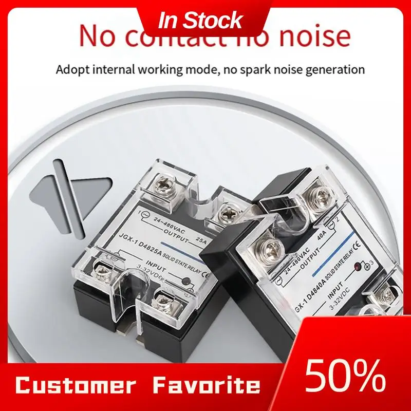 Top Sale Single Phase Solid State Relay Single Phase SSR DC Control AC Solid State Relay