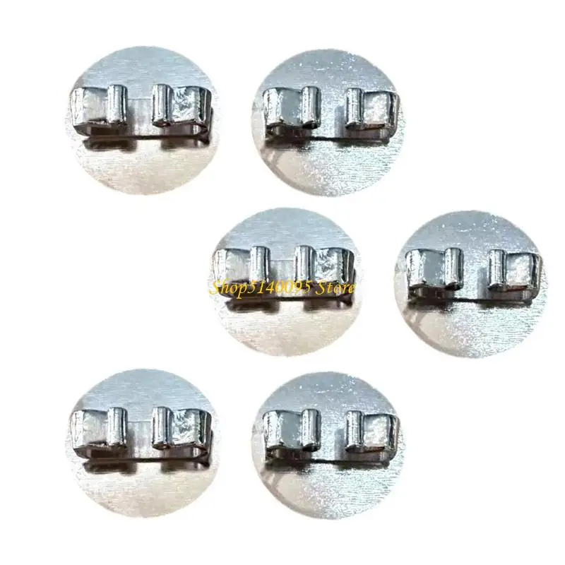 

DXAE 6lots Adjustable Tie Necktie Buckles Pendant Sophisticated Gold Tie Accessory