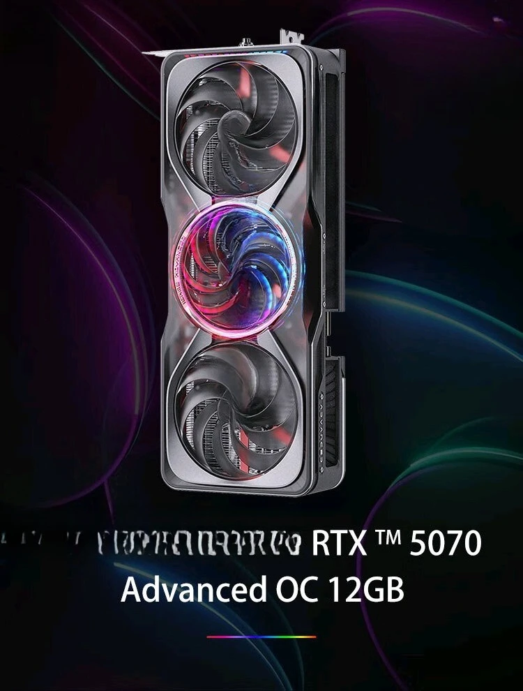 RTX 5070 AD OC 12 GB Gaming-Grafikkarte