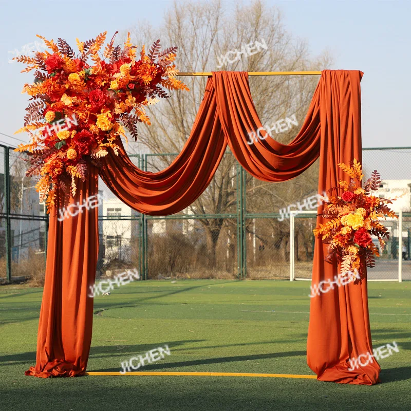 

Декоративная арка JC Arch для оформления сцены, золотая, квадратная, для свадебных торжеств