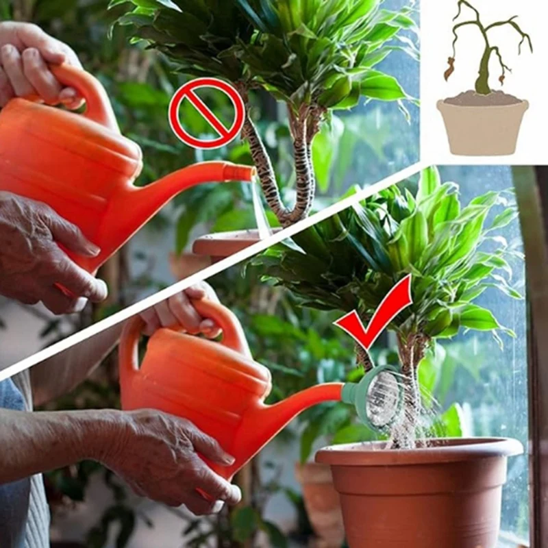 2Pcs Universal Garden Watering Can Spout Head, Sprinkler Nozzle Replacement For Most Watering Cans Easy To Use
