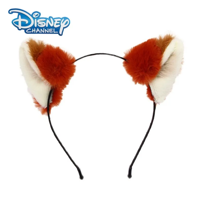 

Disney Zootopia Headband Nick Cartoon Cute Figure Fox Ear Cosplay Party Headpiece Fashion Wash Face Take Photos Hair Accessory
