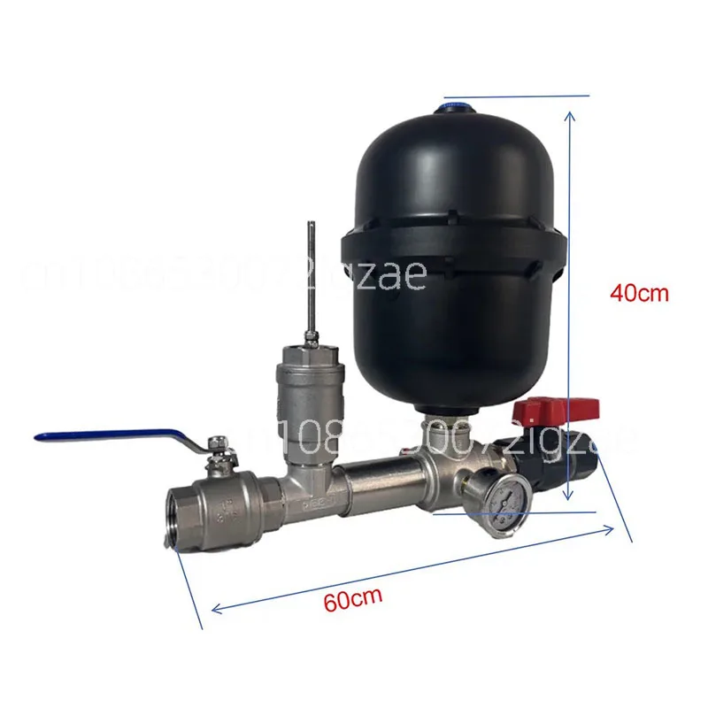 1-Inch Stainless Steel Pump Body Gun Type Water Hammer Pump Kit Send Interface Single And Double Valve