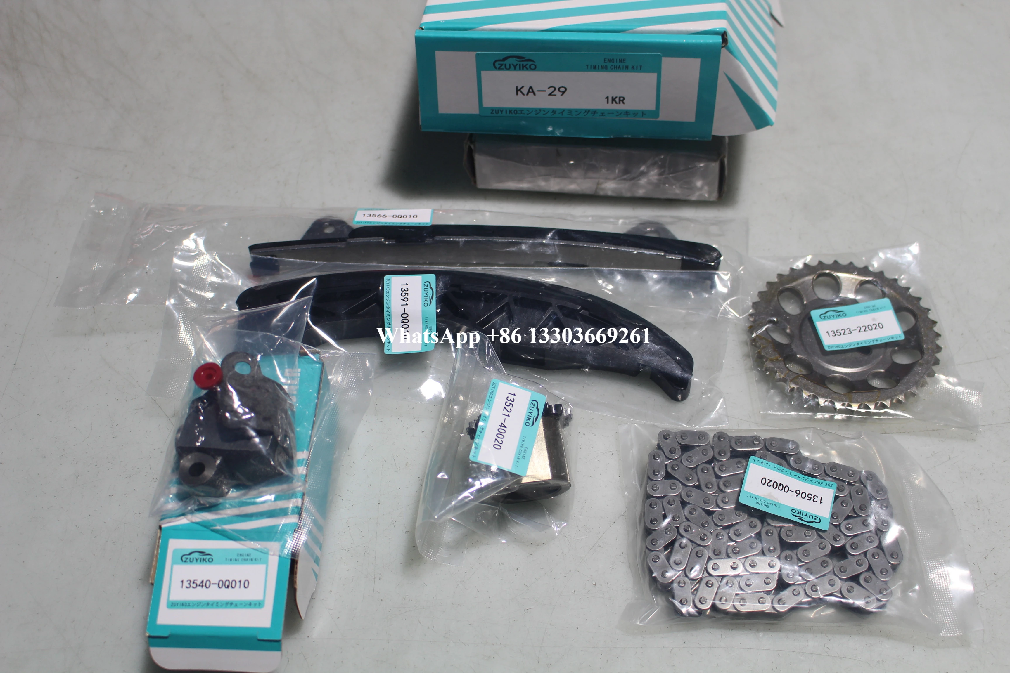 

1KR-FE 1KR TIMING CHAIN KIT FOR TOYOTA 1kr-fe 1kr engine timing chain set 13506-0Q020 KA-29