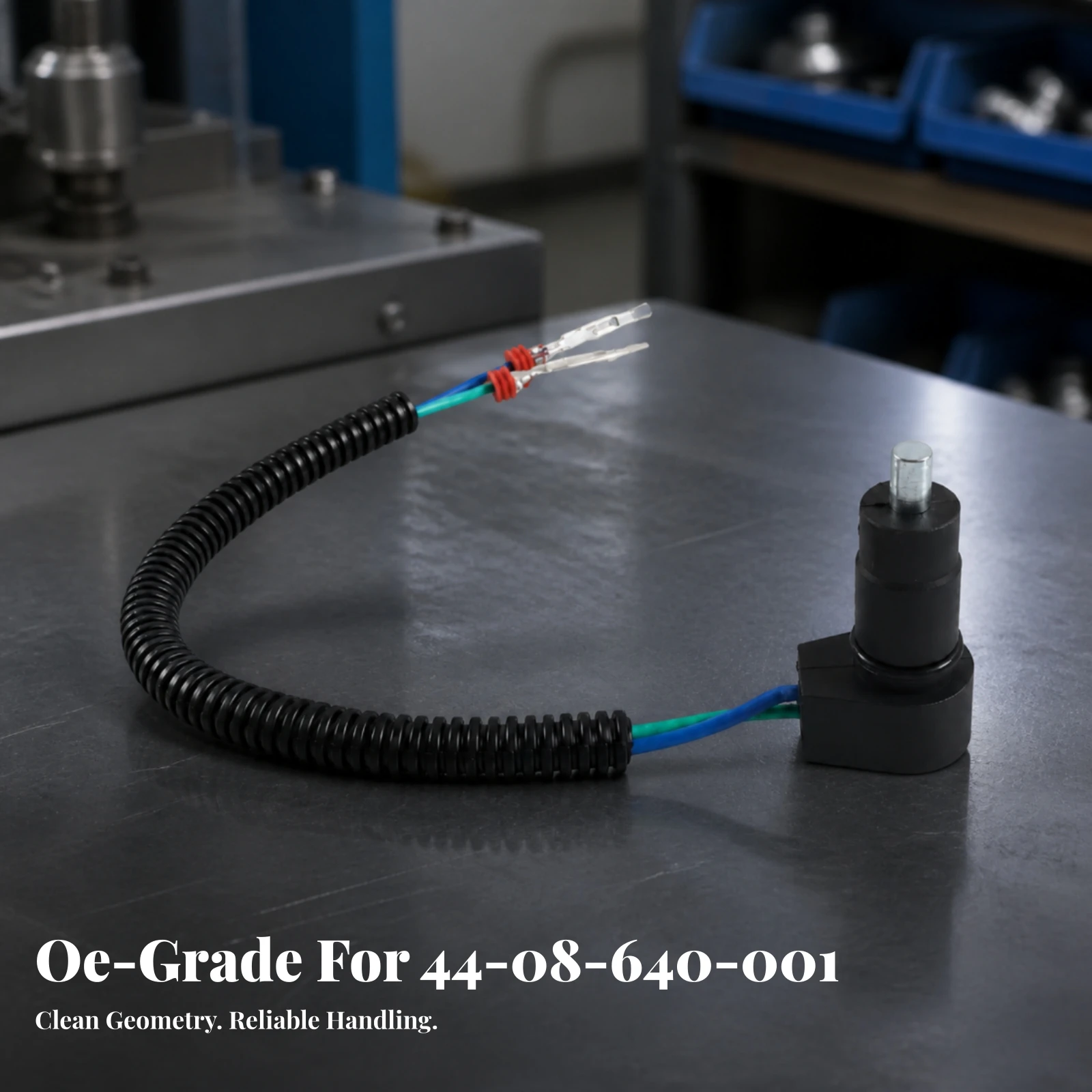 Automotive Transfer Case Sensor Long Service Life Transfer Case Sensor with Corrugated Cable Stable Durable for DIY Car Owners - view 4