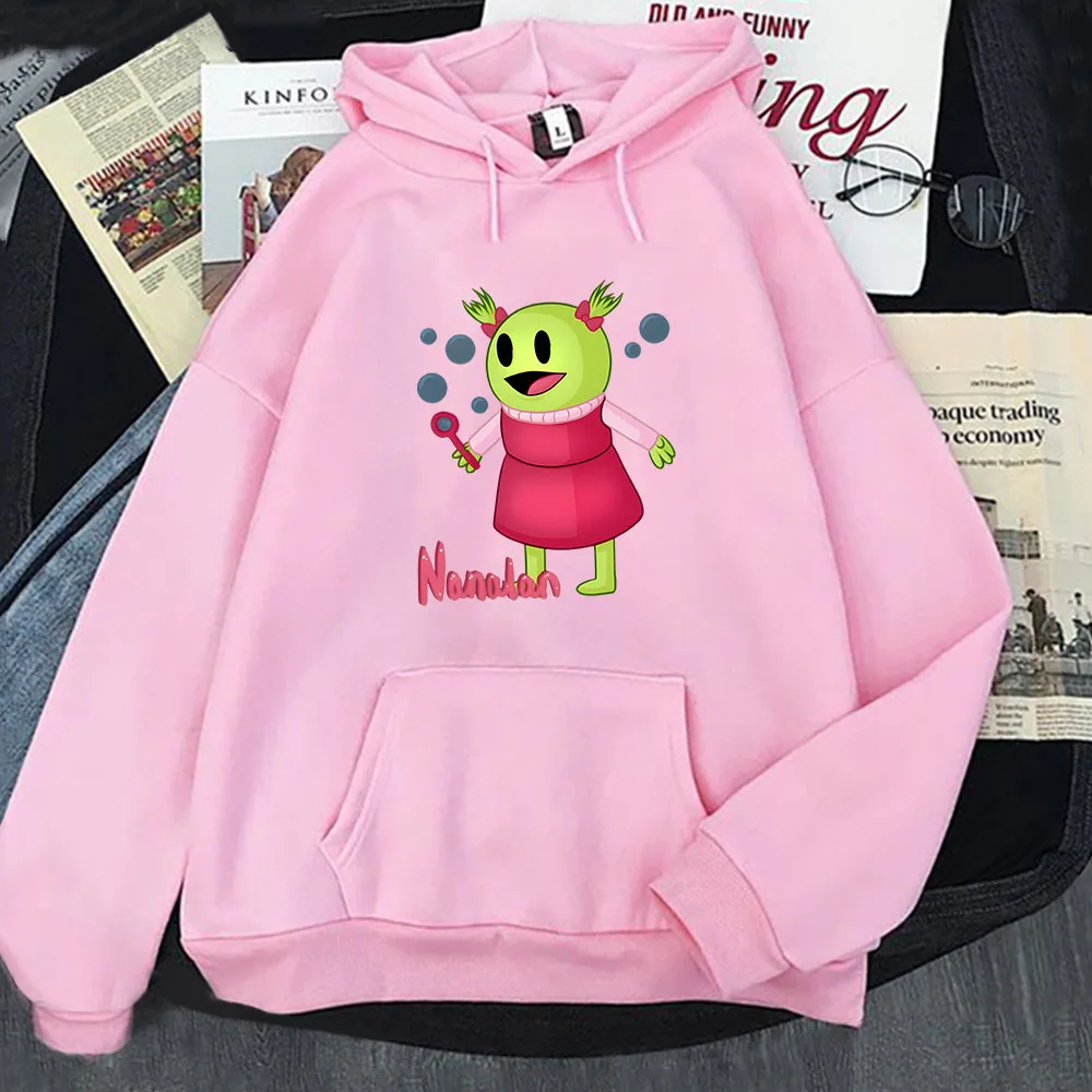 

Nanalan Have Fun Cartroon Hoodies Kawaii Cute Sudaderas Para Mujer Anime Sweatshirt Women Streetwear Men Clothing Aesthetic Tops