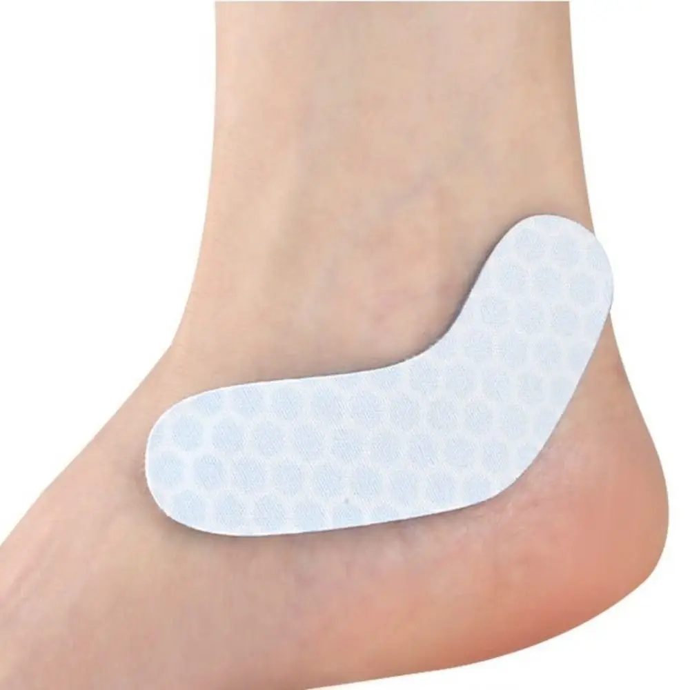 Gel Cushioning Gel Pad for Ski Boots Curved Durable Ski Boots Heel Protector Breathable Polyester Adhesive Ski Boots Ankle Pad