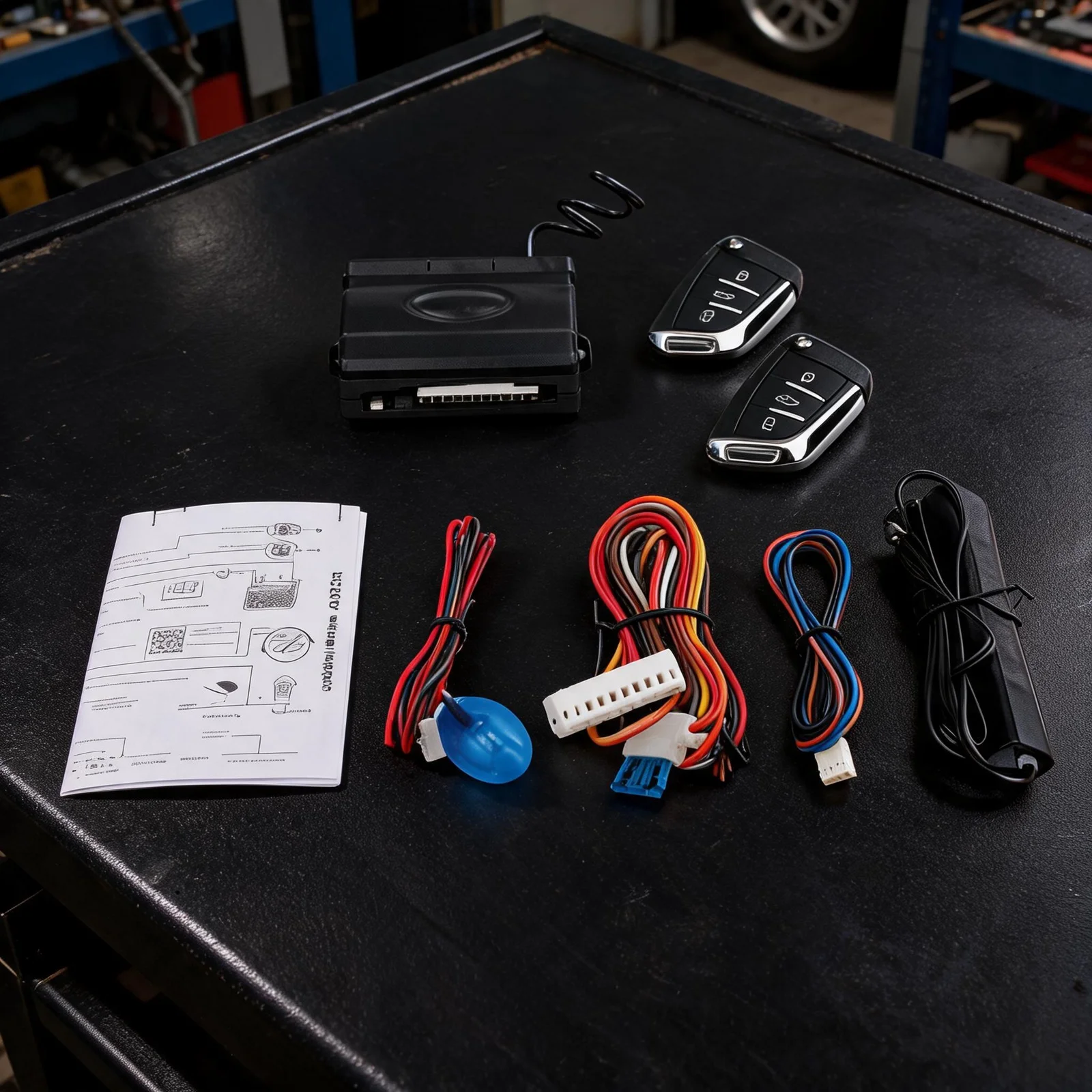 Car Security System Car Alarm System Car Start Security LED Status Indicator Practical And Reliable For Off-road Vehicle