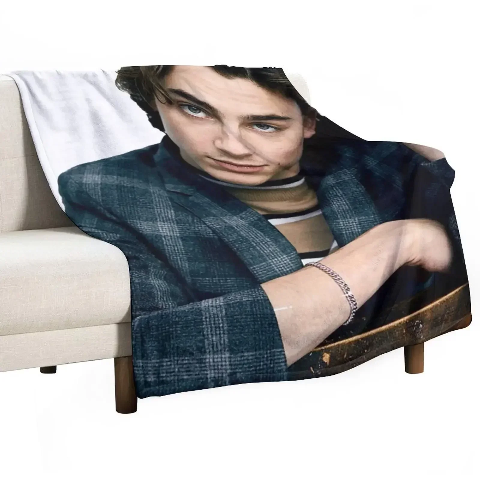 

Timothée Chalamet Throw Blanket wednesday Custom Blankets