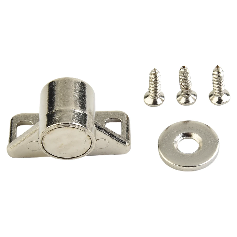 Loquet magnétique en alliage de Zinc solide, Ultra pour portes d'armoires, ferme-robe, loquets magnétiques en néodyme Super puissants