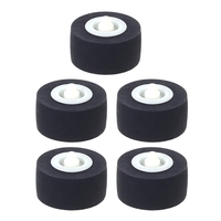 31BA 5Pcs Tape Recorder Rubber Wheel Pulley Pinch Roller Replacement for Sony RS-CH770 RS-BX501