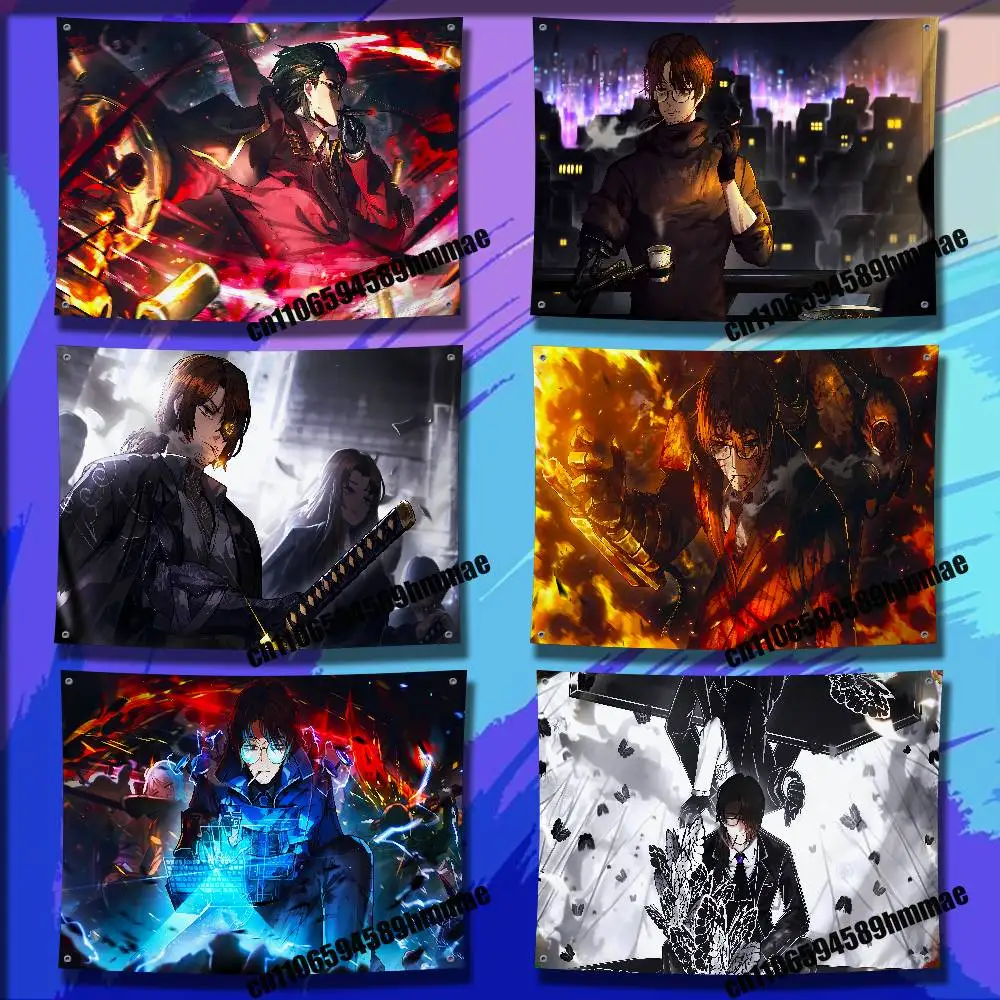 

For Gregor L-Limbus C-Company Flag 50*70cm 60*90cm 80*120cm 100*150cm 150*200cm Camp Wall Banner Tapestry Cover