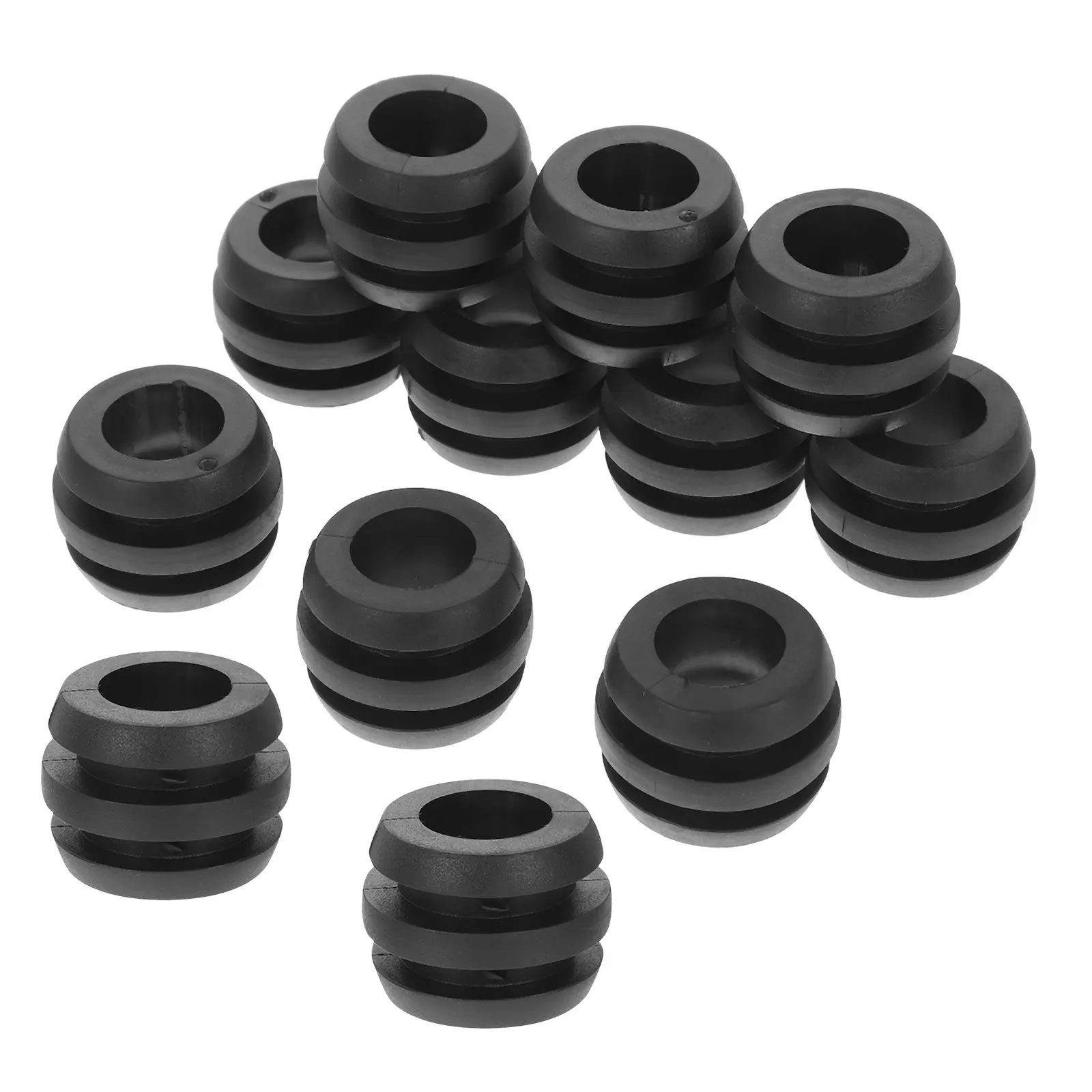 

Набор из 12 резиновых накладок-бамперов для настольного футбола, для улучшения устойчивости стола, сменные детали, черные, 3.00x3.00x2.50 см