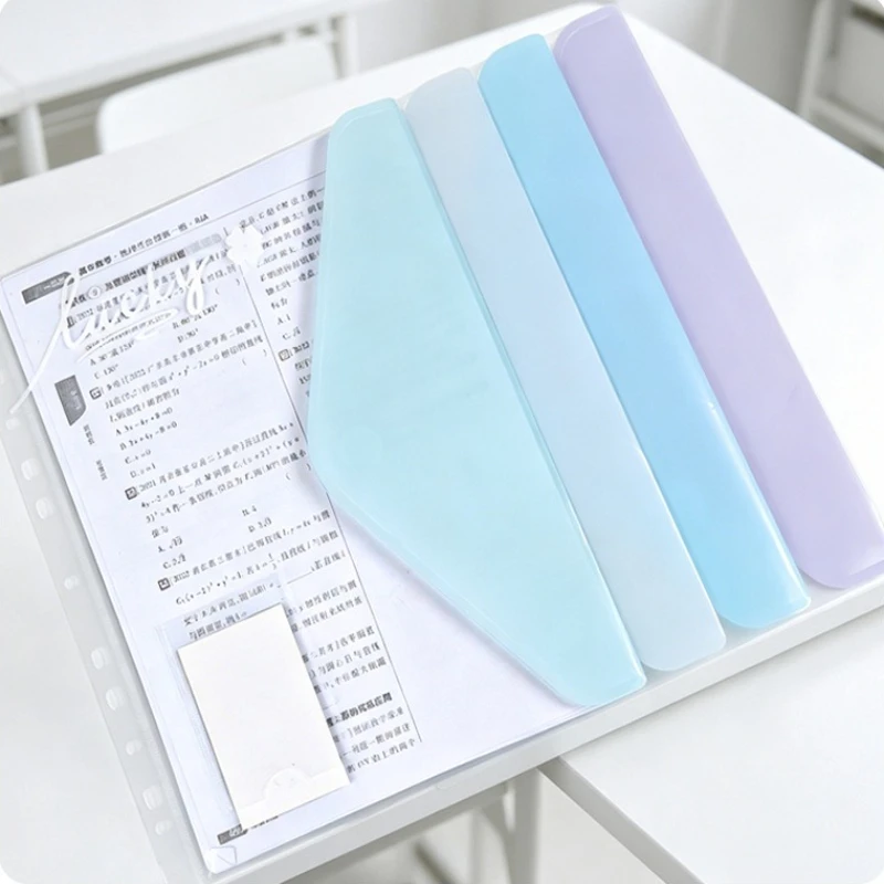 Loose-leaf Folder, Test Paper Storage, File Bag A4 Folder Storage Book, Transparent Insertion, Sorting, File Bag