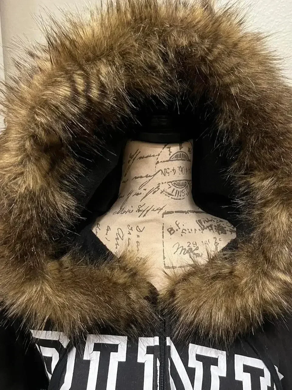 Y2K Letter Printed Gothic Slim Fit Plush Thick Warm Sports Jacket Long Sleeved Top Harajuku Casual Retro Hooded Clothing