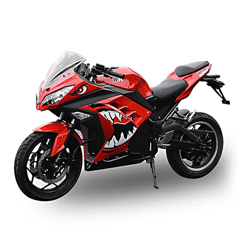 2022 EEC 72V 4000W Adult Super Racing Sport Electric Motorcycle 80Ah Long Range Powerful 80km/h Motorbike