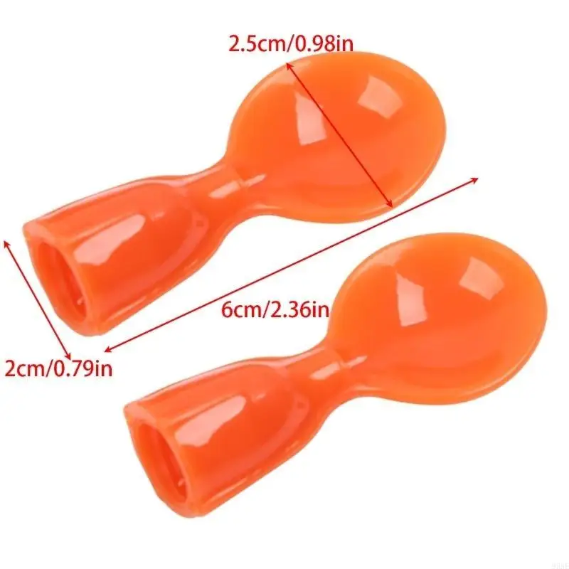 95AE 2 قطعة/المجموعة/المجموعة تدريب الطفل ختم الجهاز PP عضاضة ملعقة عدة أدوات المائدة الرضع الرضع تعلم أكل مكافحة الإفلات #6