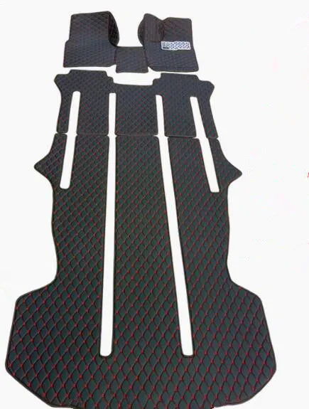 

Высококачественные коврики! Изготовленные на заказ автомобильные коврики + коврик в багажник для правого руля Toyota Alphard 7 8 мест 2007-2002, водонепроницаемые ковры