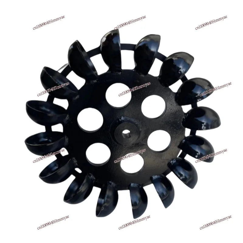 

16-60cm Steel Low Flow Hydro Generator Blades with 10-22 Bowls for Micro Hydro Home/Creek/Farm Power Conversion Kit