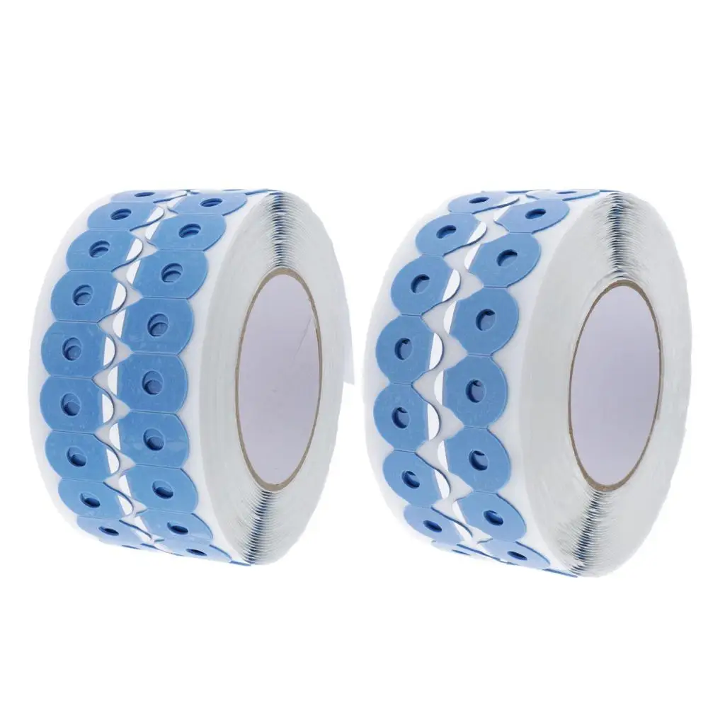 

1000Pcs Eyewear Lens Processing Polishing Anti-Slip Pads Sticker Blue