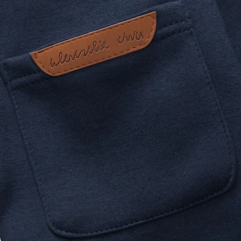 Męski kardigan ze stójką, skórzana etykieta, sweter, casualowy, wygodny, modny, odzież wierzchnia na wiosnę, jesień i zimę.