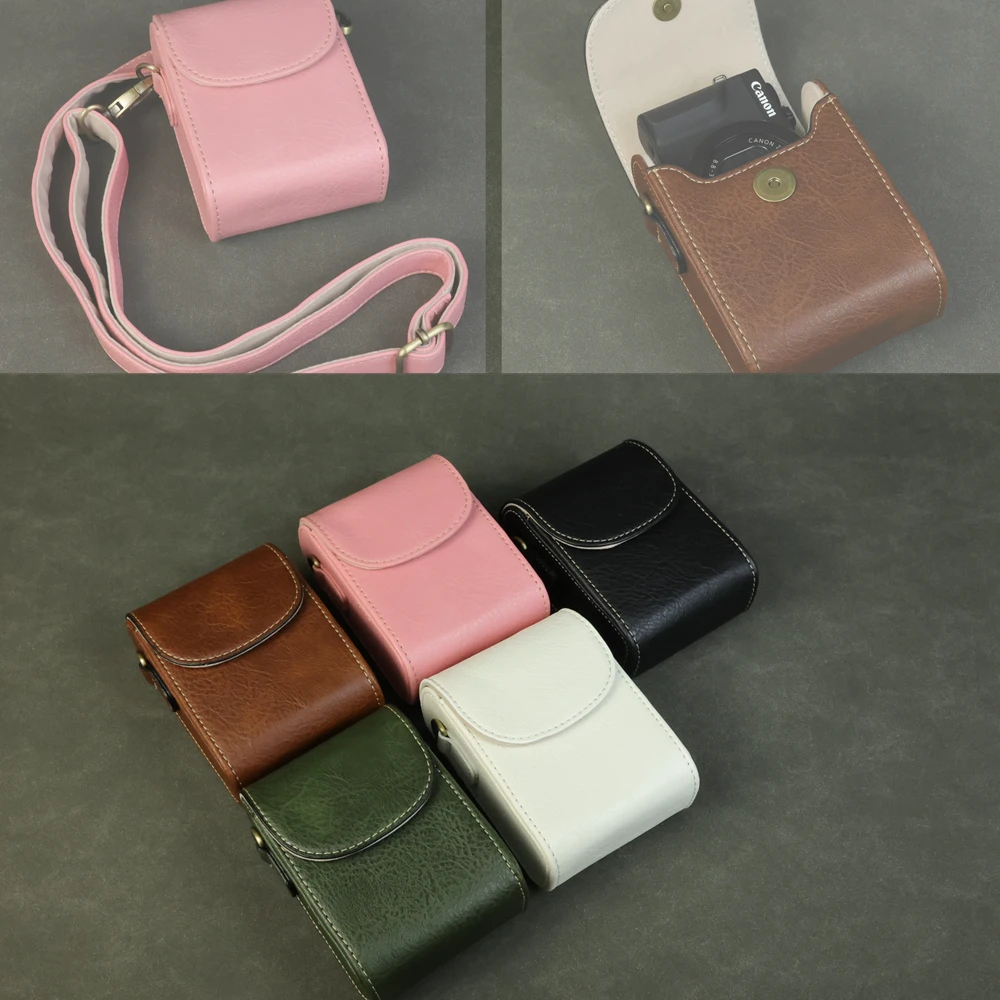 PU Case Cover Bag for Sony ZV1M2 ZV1 RX100 Canon G7 X MARK II III SX730 SX740 RICOH GR III GRIII X PANASONIC TZ99 Camera