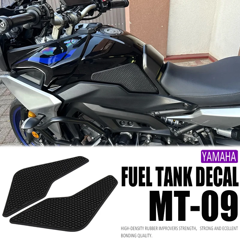 

New Motorcycle Anti slip Fuel Tank Pad Side Gas Knee Grip Traction Pads For Yamaha MT09 MT 09 FJ09 TRACER Tracer 900 2015 - 2019