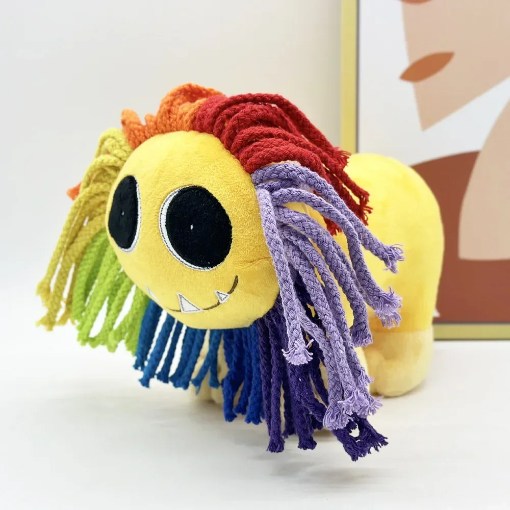 

Cute Yarnabys Colorful Lion Plushies Toy for Fans Gift, Soft Stuffed Animal Doll Children Birthday Gift