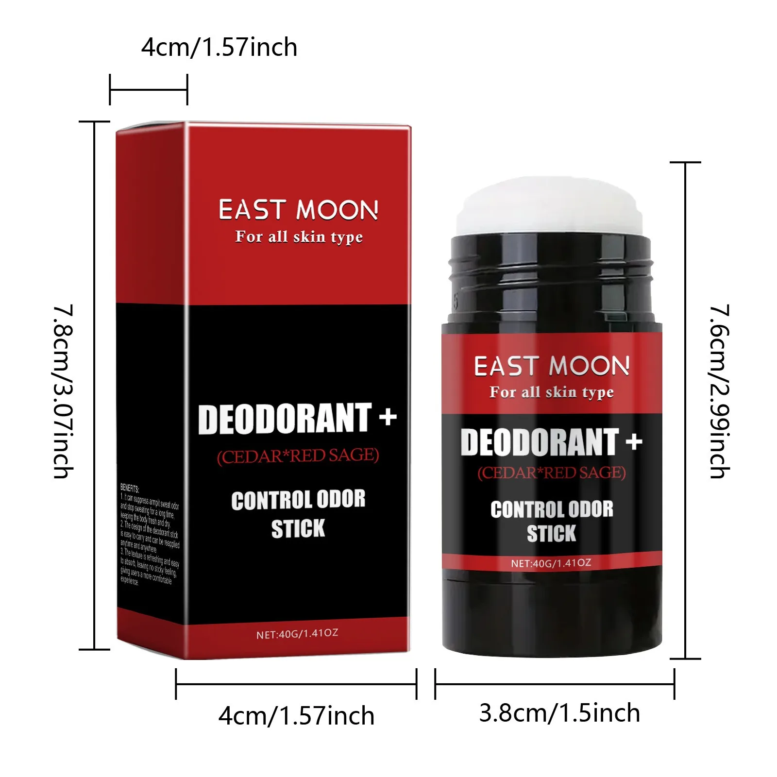 Stick Deodorant  Mens Stick Deodorant Whole Body Deodorant Stick Odor Control Long-Lasting Armpit Odor Remove Sweat Refreshing