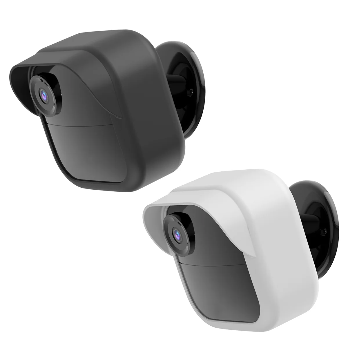 Kamera-Silikonhülle, Silikon-Schutzhülle für 4, Kamera-Abdeckung, kratzfest, wasserdicht, Kamerazubehör, Weiß