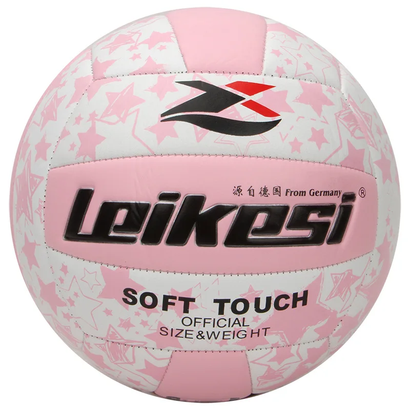 Professional Size 5 Volleyball PVC Wear-resistant Waterproof Machine-stitched Ball High Rebound Outdoor Beach Game Volleyball