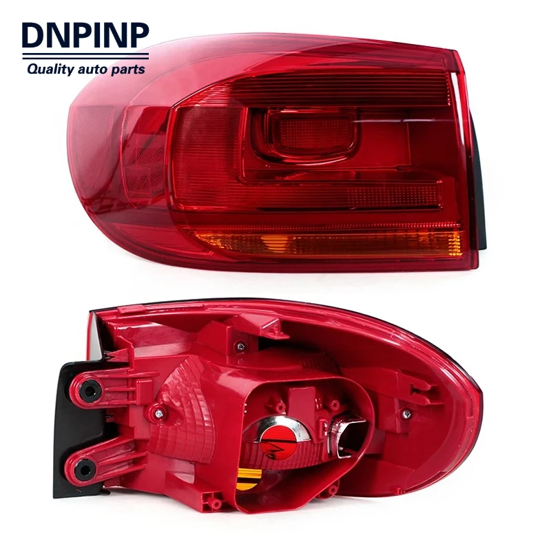 

Car TailLight Cover For Volkswagen Tiguan 2012-2017 Rear Lamp Reversing Brake Fog Light Cover 5N0945095R 5N0945096R Without bulb
