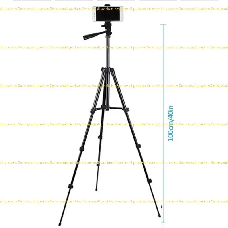 R1WD Height Adjustable Flexible Tripod 360°/90° Rotating For Interview Live Recording