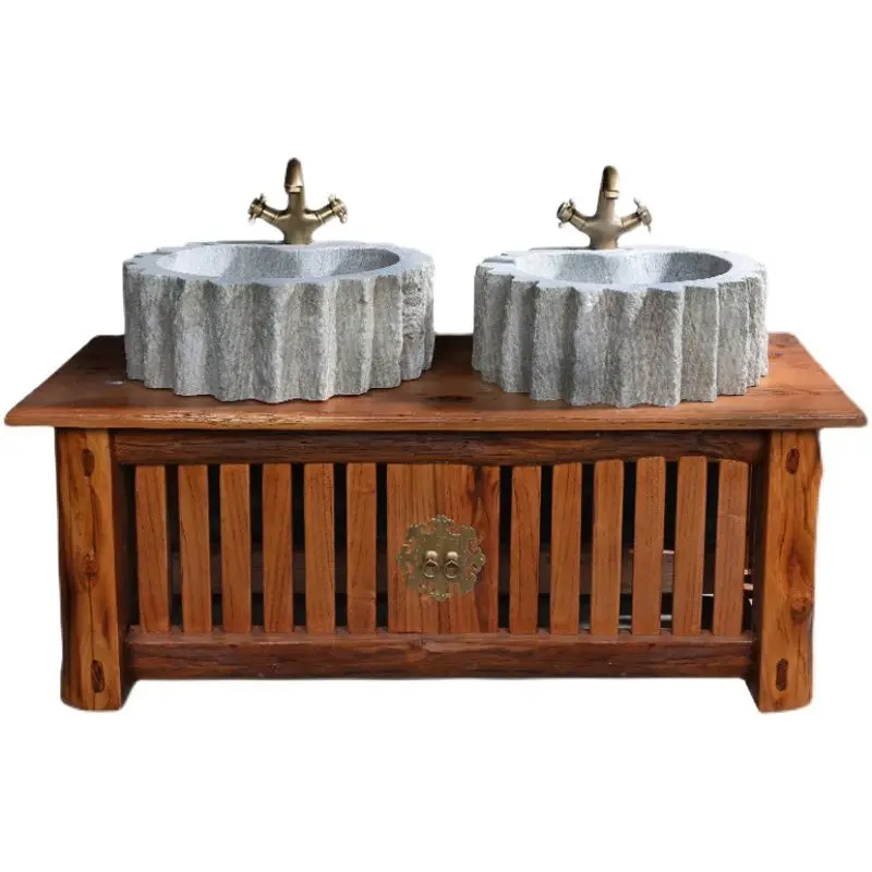 

Kindergarten outdoor wash basin outdoor courtyard pool washbasin on top basin indoor old elm stone trough wash