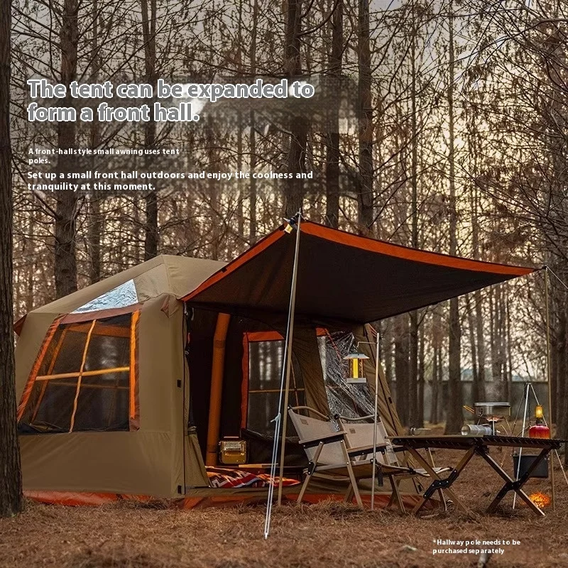 

STLF Portable Inflatable Tent Quick-Set Foldable Camping Equipment for Overnight Stay in the Wild