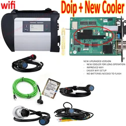 Best MB STAR C4 PLUS DOIP FUNCTION Diagnostic Tool SD Connect C4 With Wifi hhtwin For Car Truck 12V 24V Software SSD 2023.09