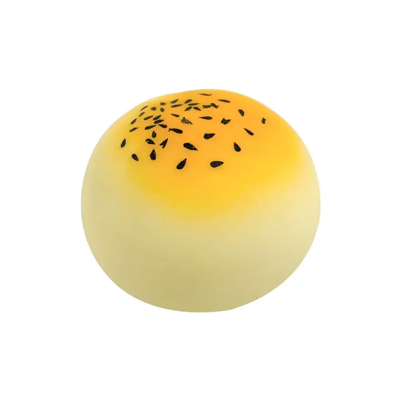 1pcs Squishy อาหารสร้างสรรค์ของเล่นจําลอง Rebound ไข่แดง Pastry Mochi ปลอดภัยวัสดุของเล่นบีบความเครียด Reliever ของเล่น