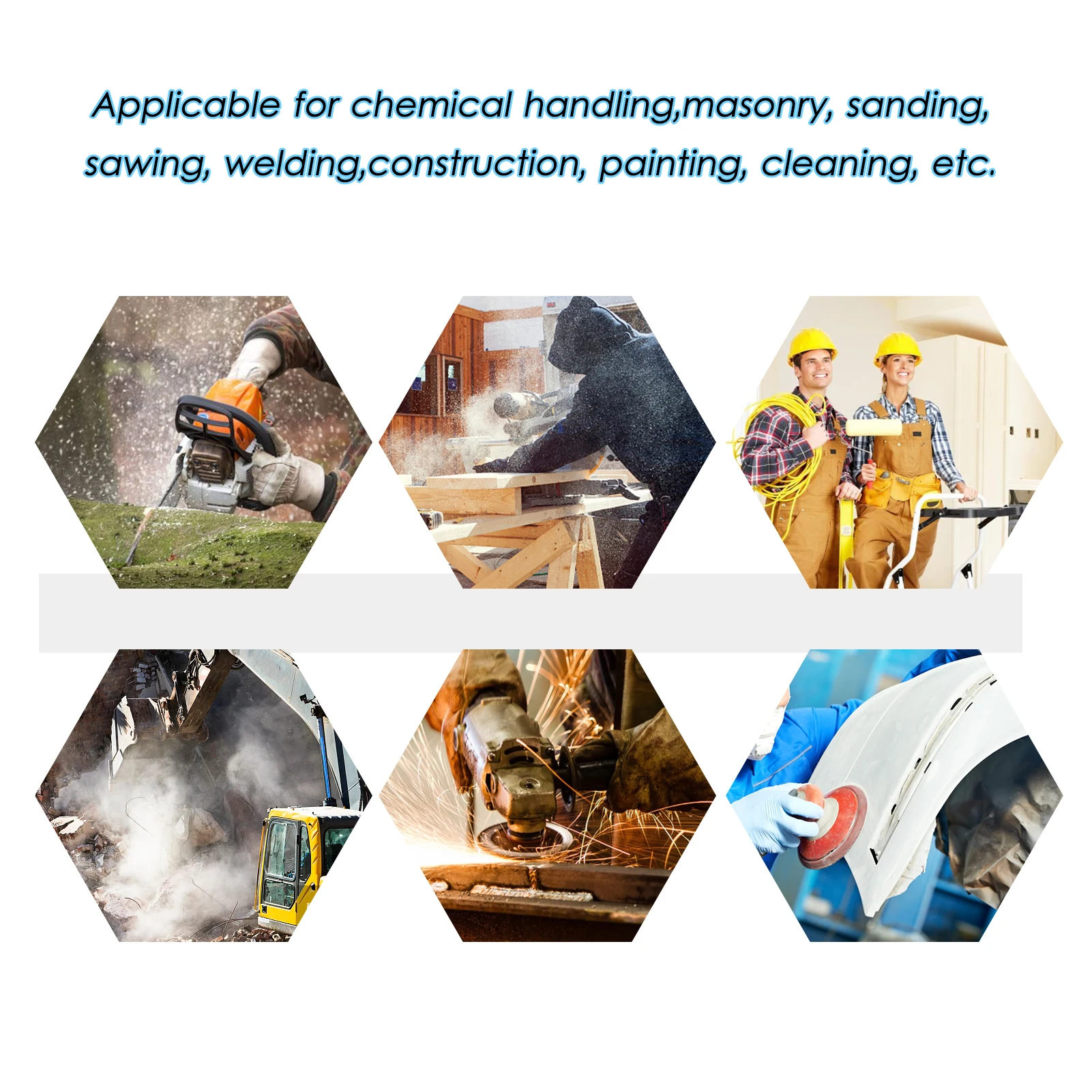 جهاز تنفس كامل قابل لإعادة الاستخدام 6800 قناع واقي من الغاز حماية التنفس غطاء الوجه الكامل مجال رؤية واسع للرسم العضوي #4