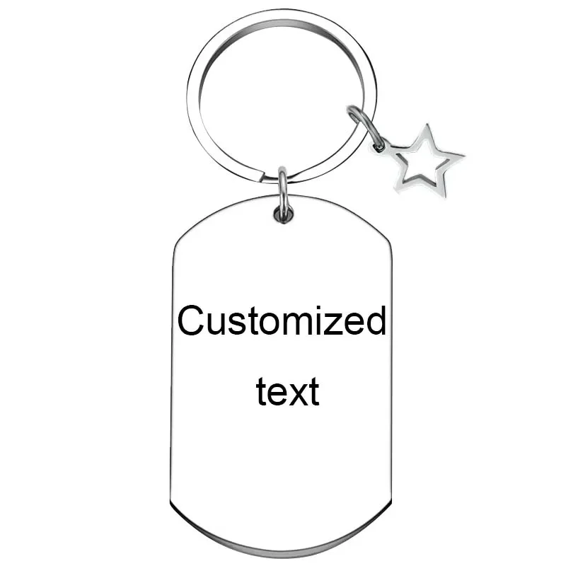 Personalized Custom Keychain Friendship Gift Key chain Good Friends key rings BFF Best Friend Birthday Christmas Gift